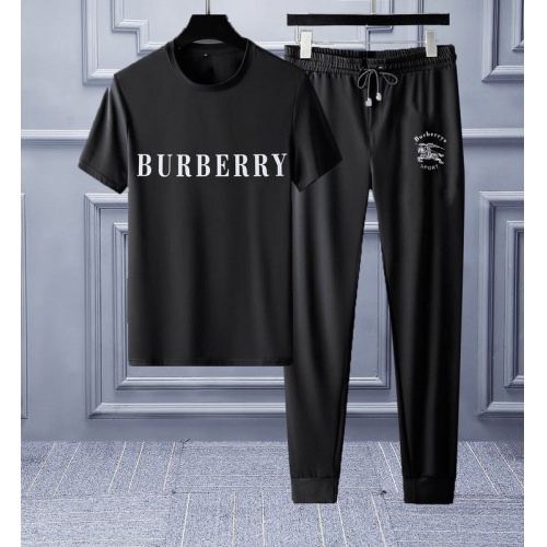 Burberry Tracksuits Short Sleeved For Men #553231 $68.00 USD, Wholesale Replica Burberry Tracksuits