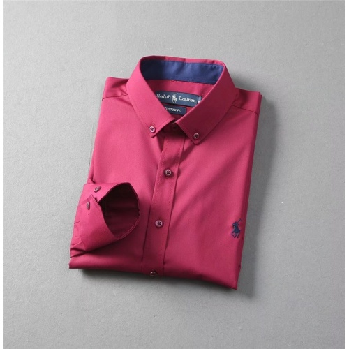 Replica Ralph Lauren Polo Shirts Long Sleeved For Men #553312 $38.00 USD for Wholesale