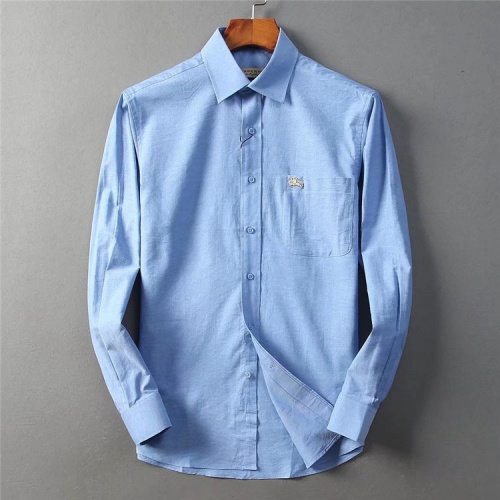 Burberry Shirts Long Sleeved For Men #553390 $38.00 USD, Wholesale Replica Burberry Shirts