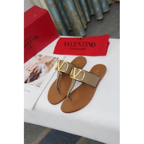 Valentino Slippers For Women #554176 $65.00 USD, Wholesale Replica Valentino Slippers