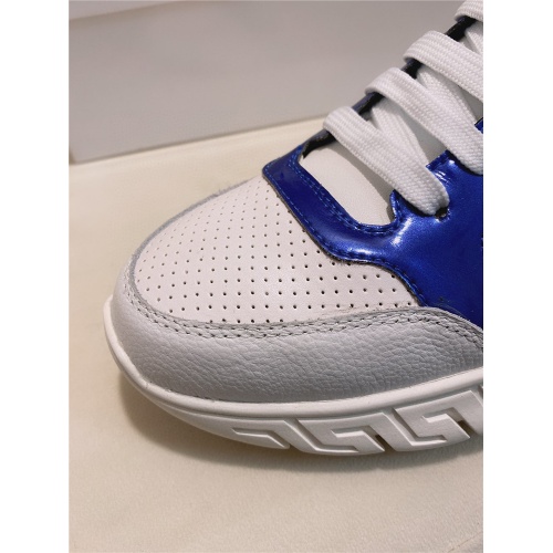 Replica Versace Casual Shoes For Men #554743 $76.00 USD for Wholesale