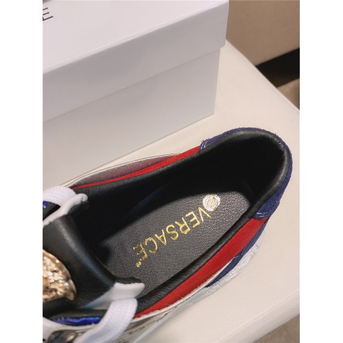 Replica Versace Casual Shoes For Men #554743 $76.00 USD for Wholesale