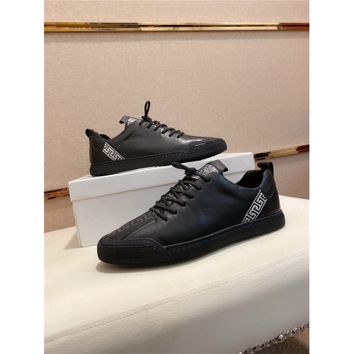 Replica Versace Casual Shoes For Men #554747 $83.00 USD for Wholesale