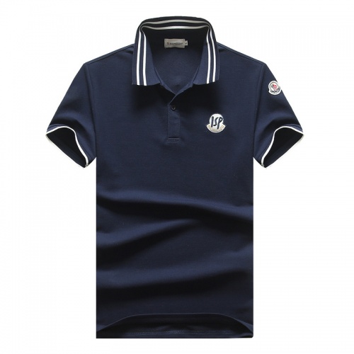 Moncler T-Shirts Short Sleeved For Men #555033 $33.00 USD, Wholesale Replica Moncler T-Shirts