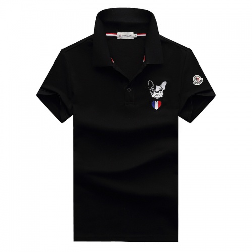 Moncler T-Shirts Short Sleeved For Men #555037 $33.00 USD, Wholesale Replica Moncler T-Shirts