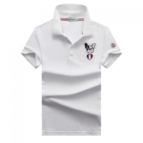 Moncler T-Shirts Short Sleeved For Men #555038 $33.00 USD, Wholesale Replica Moncler T-Shirts