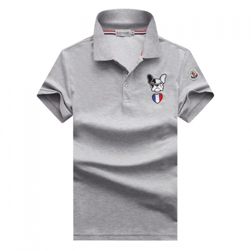 Moncler T-Shirts Short Sleeved For Men #555040 $33.00 USD, Wholesale Replica Moncler T-Shirts