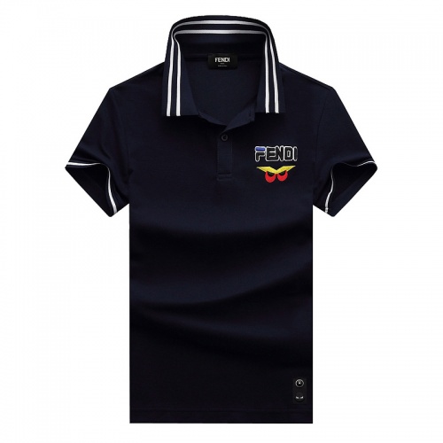 Fendi T-Shirts Short Sleeved For Men #555091 $33.00 USD, Wholesale Replica Fendi T-Shirts