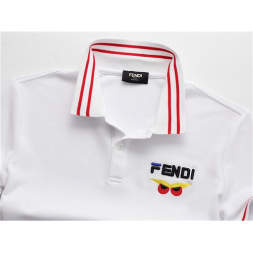 Replica Fendi T-Shirts Short Sleeved For Men #555093 $33.00 USD for Wholesale