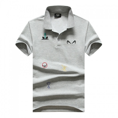 Fendi T-Shirts Short Sleeved For Men #555097 $33.00 USD, Wholesale Replica Fendi T-Shirts
