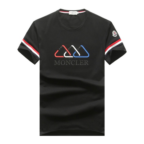 Moncler T-Shirts Short Sleeved For Men #555202 $26.00 USD, Wholesale Replica Moncler T-Shirts