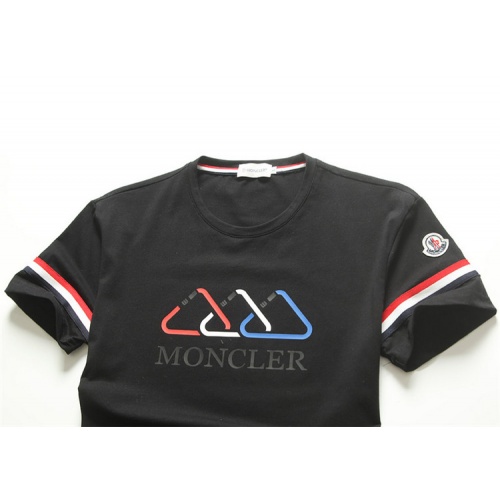 Replica Moncler T-Shirts Short Sleeved For Men #555202 $26.00 USD for Wholesale