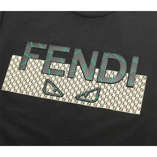 Replica Fendi T-Shirts Short Sleeved For Men #555204 $26.00 USD for Wholesale