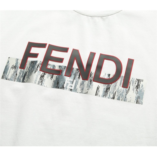 Replica Fendi T-Shirts Short Sleeved For Men #555208 $26.00 USD for Wholesale