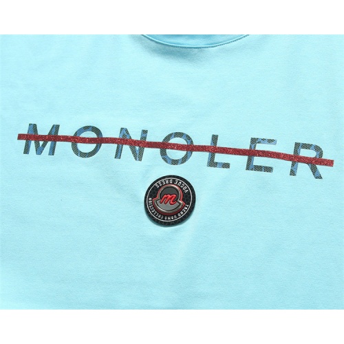 Replica Moncler T-Shirts Short Sleeved For Men #555210 $26.00 USD for Wholesale