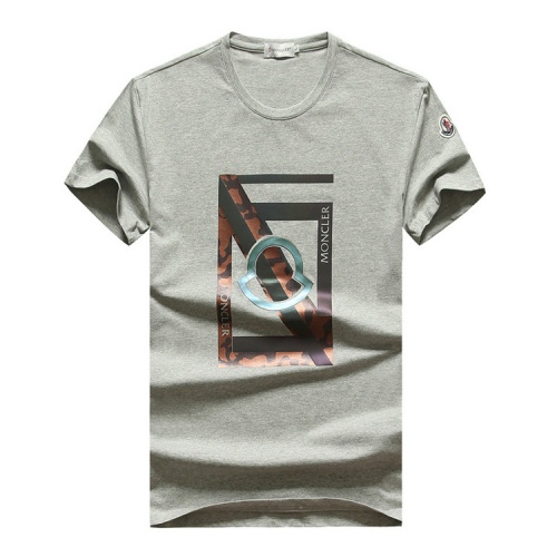 Moncler T-Shirts Short Sleeved For Men #555219 $26.00 USD, Wholesale Replica Moncler T-Shirts