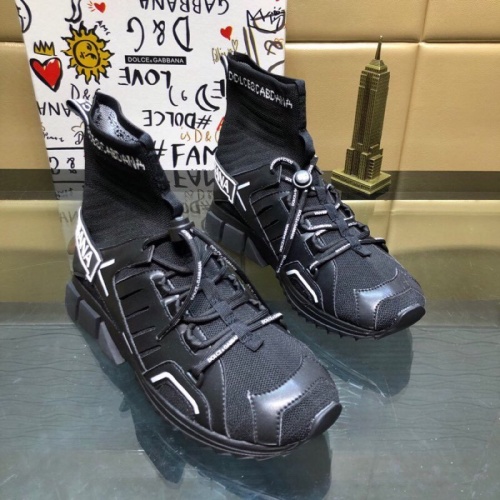 Dolce &amp; Gabbana D&amp;G Boots For Men #555421 $81.00 USD, Wholesale Replica Dolce &amp; Gabbana D&amp;G Boots