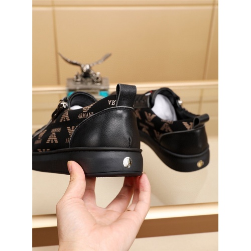 Replica Armani Casual Shoes For Men #555501 $76.00 USD for Wholesale