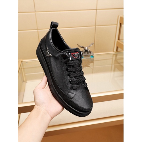 Replica Armani Casual Shoes For Men #555505 $76.00 USD for Wholesale