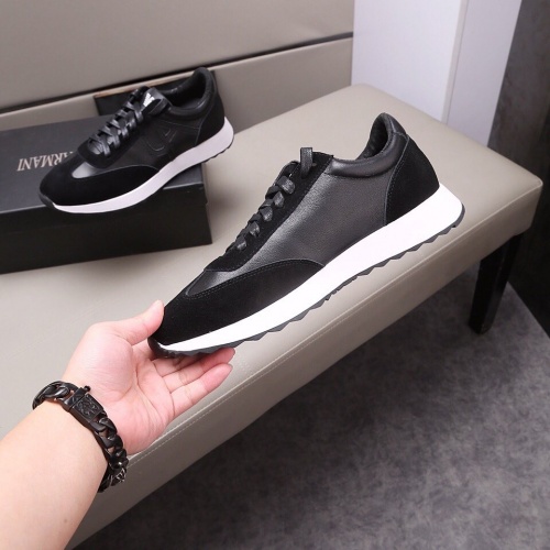 Replica Armani Casual Shoes For Men #555532 $81.00 USD for Wholesale