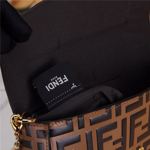 Replica Fendi AAA Messenger Bags #555596 $155.00 USD for Wholesale