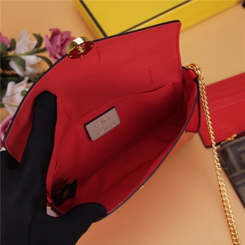 Replica Fendi AAA Messenger Bags #555599 $155.00 USD for Wholesale