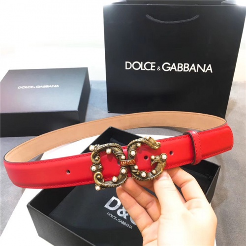 Dolce &amp; Gabbana D&amp;G AAA  Belts #555716 $56.00 USD, Wholesale Replica Dolce &amp; Gabbana D&amp;G AAA Quality Belts