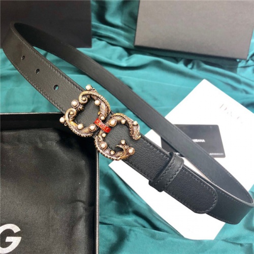Dolce &amp; Gabbana D&amp;G AAA  Belts #555717 $56.00 USD, Wholesale Replica Dolce &amp; Gabbana D&amp;G AAA Quality Belts