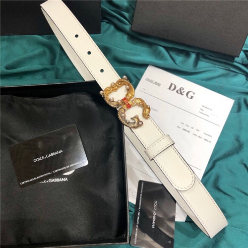 Replica Dolce & Gabbana D&G AAA  Belts #555721 $56.00 USD for Wholesale