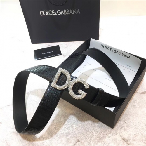 Replica Dolce & Gabbana D&G AAA  Belts #555735 $76.00 USD for Wholesale