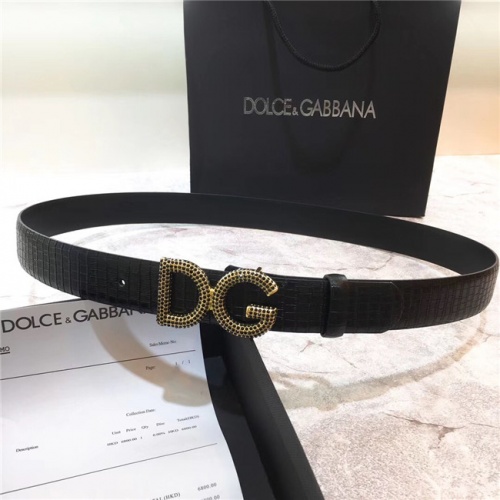 Dolce &amp; Gabbana D&amp;G AAA  Belts #555736 $76.00 USD, Wholesale Replica Dolce &amp; Gabbana D&amp;G AAA Quality Belts
