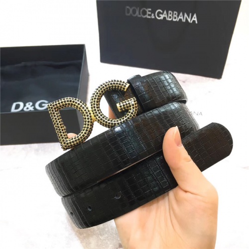 Replica Dolce & Gabbana D&G AAA  Belts #555736 $76.00 USD for Wholesale