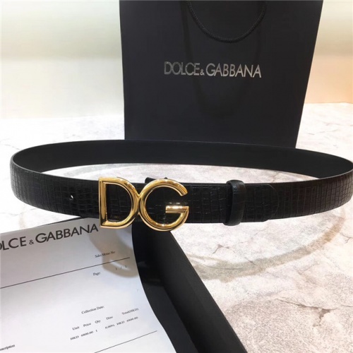 Dolce &amp; Gabbana D&amp;G AAA  Belts #555738 $76.00 USD, Wholesale Replica Dolce &amp; Gabbana D&amp;G AAA Quality Belts