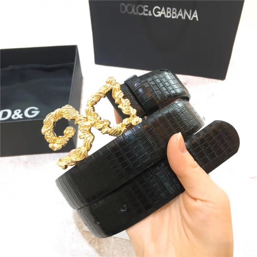 Replica Dolce & Gabbana D&G AAA  Belts #555739 $76.00 USD for Wholesale