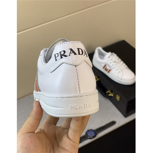 Replica Prada Casual Shoes For Men #555796 $76.00 USD for Wholesale