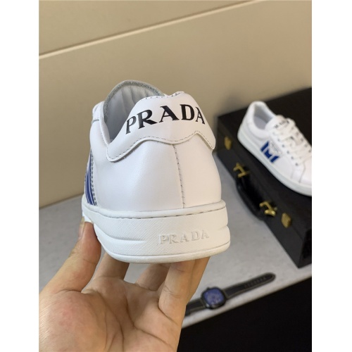 Replica Prada Casual Shoes For Men #555797 $76.00 USD for Wholesale