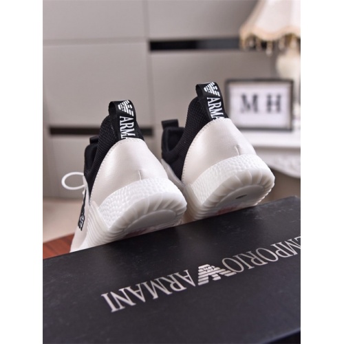 Replica Armani Casual Shoes For Men #556674 $81.00 USD for Wholesale