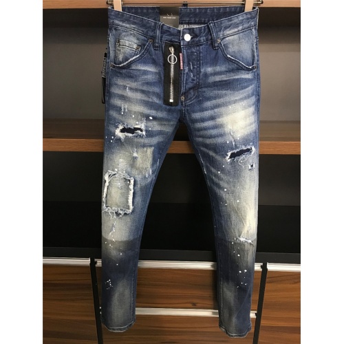 Dsquared Jeans For Men #557284 $58.00 USD, Wholesale Replica Dsquared Jeans