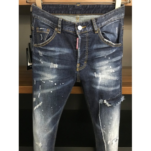 Replica Dsquared Jeans For Men #557288 $56.00 USD for Wholesale