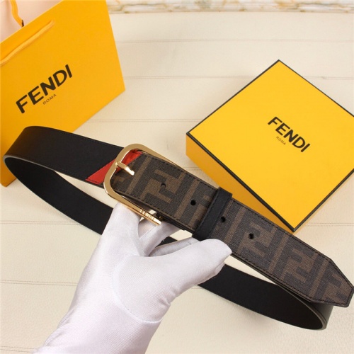 Replica Fendi AAA  Belts #558180 $68.00 USD for Wholesale