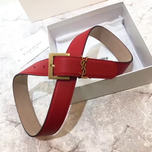 Replica Yves Saint Laurent AAA  Belts #558695 $60.00 USD for Wholesale