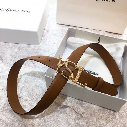 Replica Yves Saint Laurent AAA  Belts #558706 $68.00 USD for Wholesale