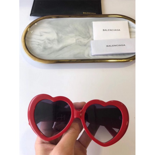 Replica Balenciaga AAA Quality Sunglasses #559076 $62.00 USD for Wholesale