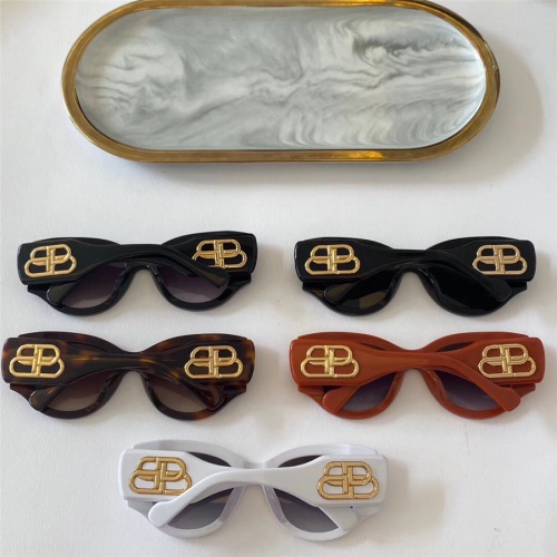 Replica Balenciaga AAA Quality Sunglasses #559084 $62.00 USD for Wholesale