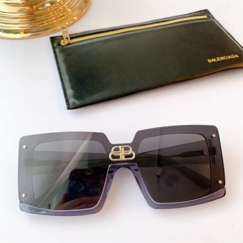 Replica Balenciaga AAA Quality Sunglasses #559092 $62.00 USD for Wholesale