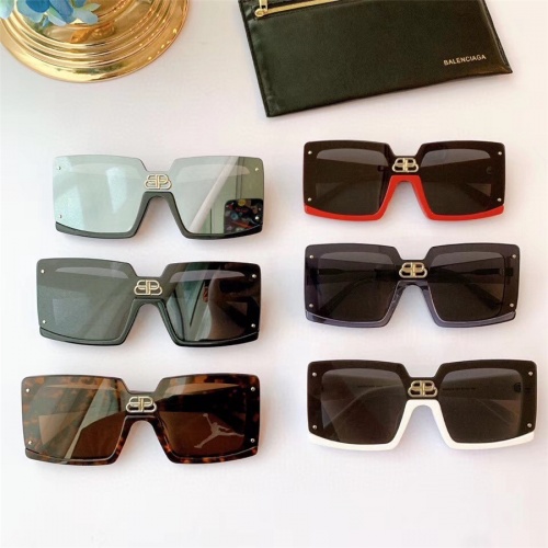 Replica Balenciaga AAA Quality Sunglasses #559092 $62.00 USD for Wholesale