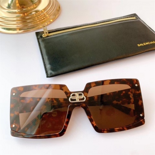 Replica Balenciaga AAA Quality Sunglasses #559093 $62.00 USD for Wholesale