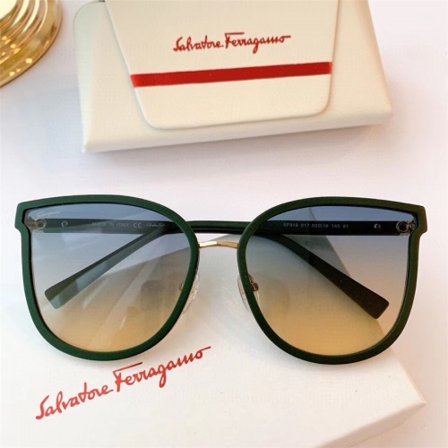 Replica Salvatore Ferragamo AAA Quality Sunglasses #559110 $65.00 USD for Wholesale