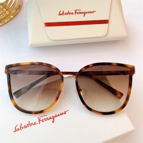 Replica Salvatore Ferragamo AAA Quality Sunglasses #559111 $65.00 USD for Wholesale