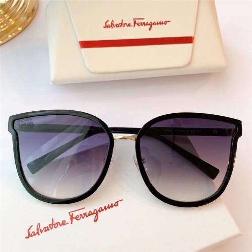 Replica Salvatore Ferragamo AAA Quality Sunglasses #559114 $65.00 USD for Wholesale